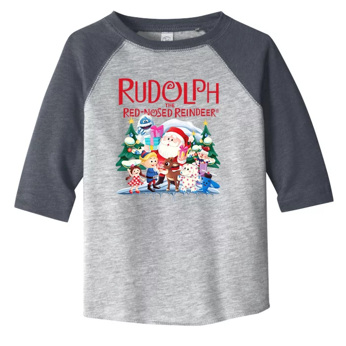 Cute Rudolph The Red Nosed Reindeer Christmas Special Xmas Toddler Fine Jersey T-Shirt