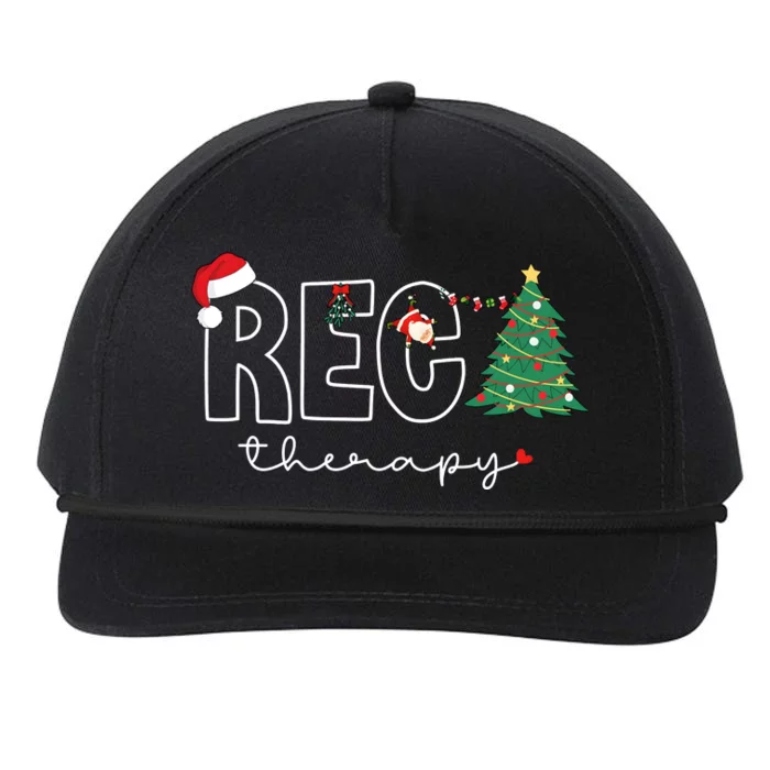 Christmas Recreational Therapy Holiday Season Snapback Five-Panel Rope Hat