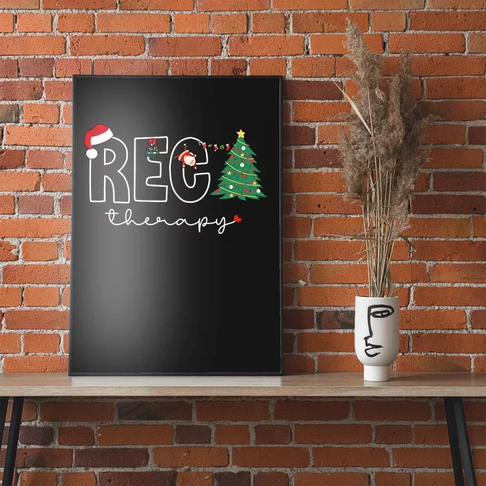 Christmas Recreational Therapy Holiday Season Poster