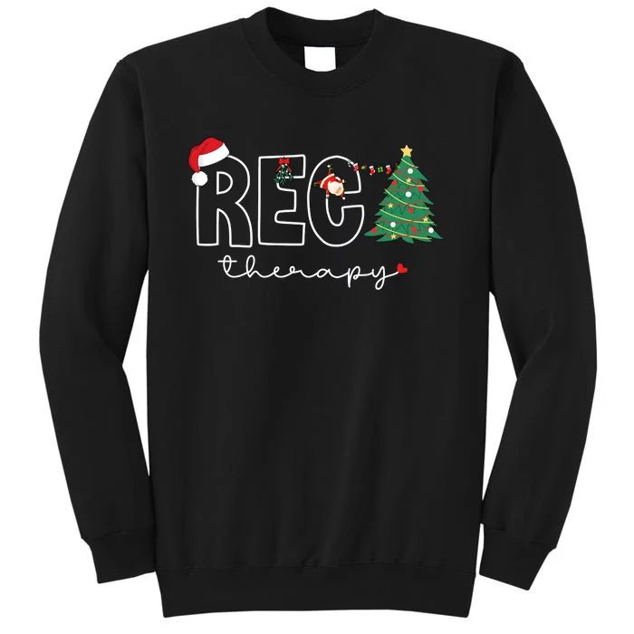 Christmas Recreational Therapy Holiday Season Tall Sweatshirt