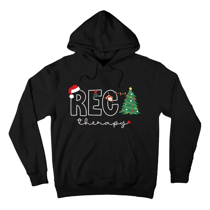 Christmas Recreational Therapy Holiday Season Tall Hoodie