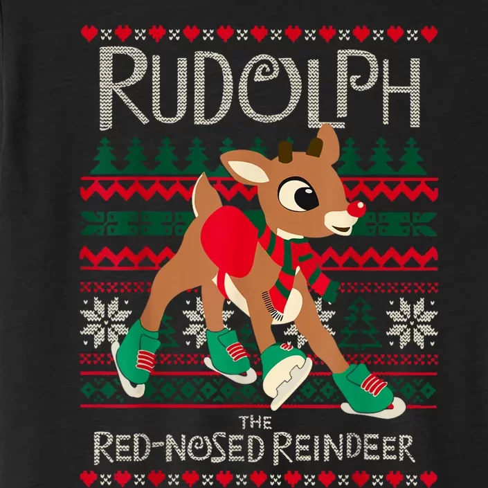 Cute Rudolph The Red Nosed Reindeer Christmas Special Xmas ChromaSoft Performance T-Shirt