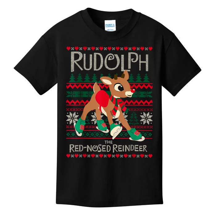 Cute Rudolph The Red Nosed Reindeer Christmas Special Xmas Kids T-Shirt