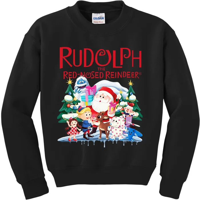 Cute Rudolph The Red Nosed Reindeer Christmas Special Xmas Kids Sweatshirt