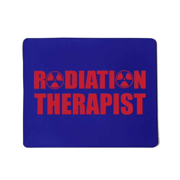 Cool Radiation Therapist Trefoil Medical Oncology Team Gift Mousepad