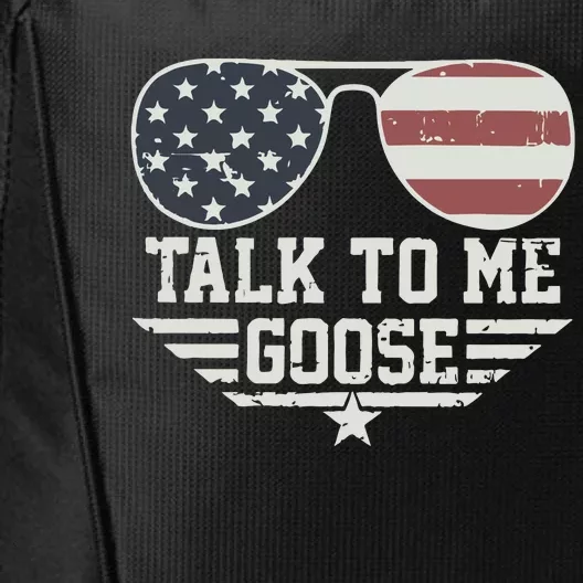 Cool Retro Talk To Me Goose Gift City Backpack