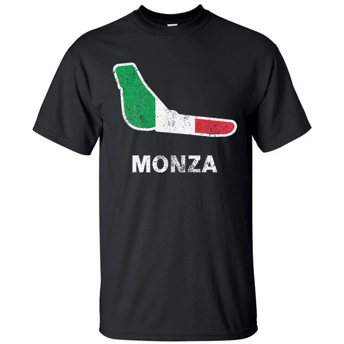 Car Racing Track In Monza Italy Monza Circuit Racing Track Tall T-Shirt