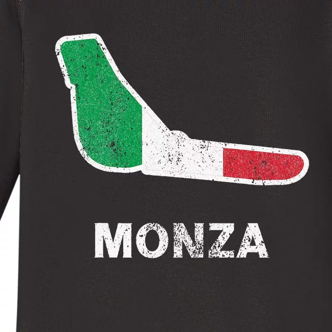 Car Racing Track In Monza Italy Monza Circuit Racing Track Baby Long Sleeve Bodysuit