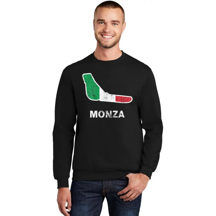 Car Racing Track In Monza Italy Monza Circuit Racing Track Tall Sweatshirt