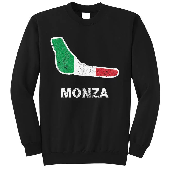 Car Racing Track In Monza Italy Monza Circuit Racing Track Tall Sweatshirt