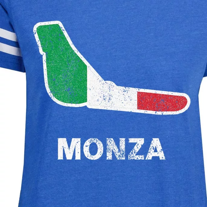 Car Racing Track In Monza Italy Monza Circuit Racing Track Enza Ladies Jersey Football T-Shirt