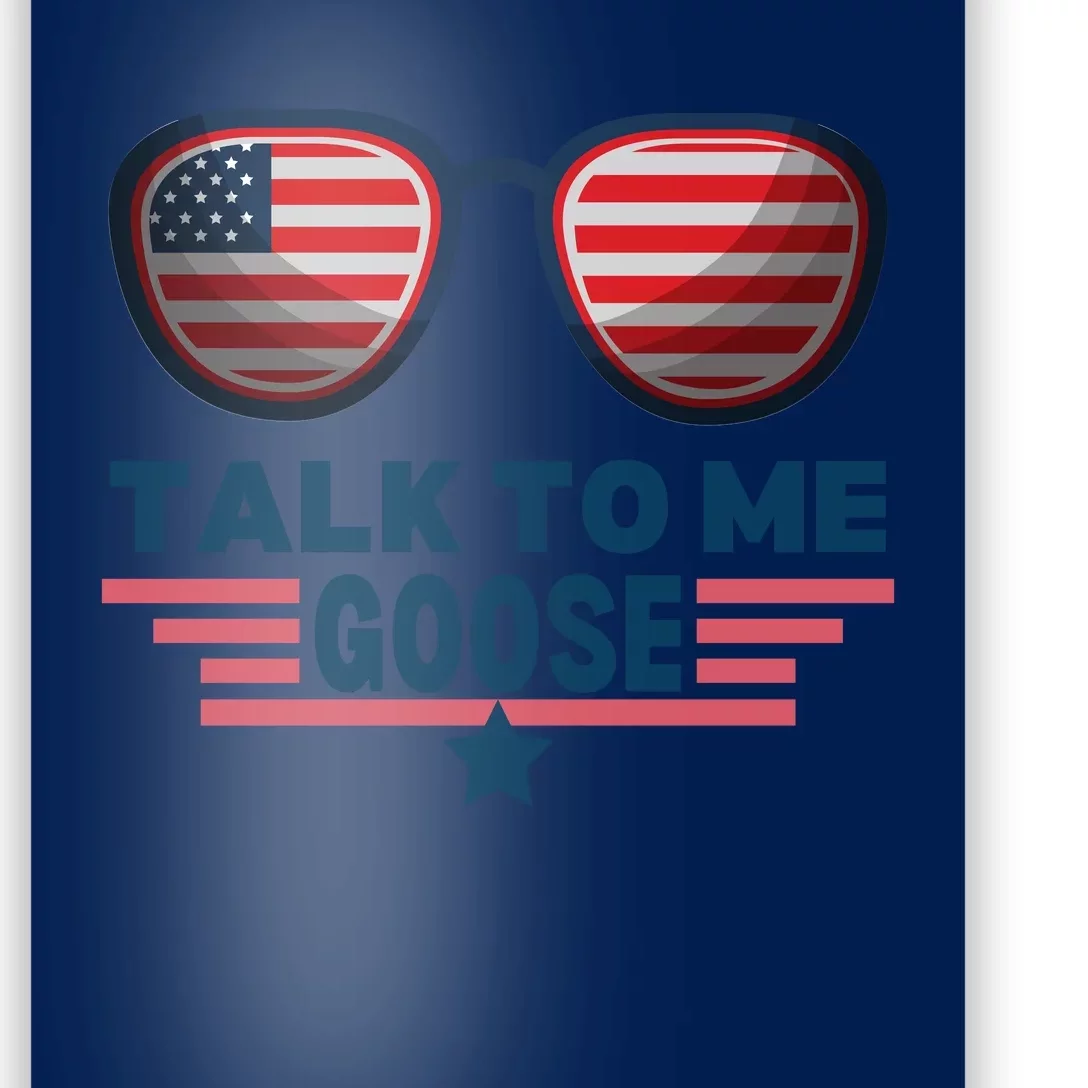 Cool Retro Talk To Me Goose Gift Poster