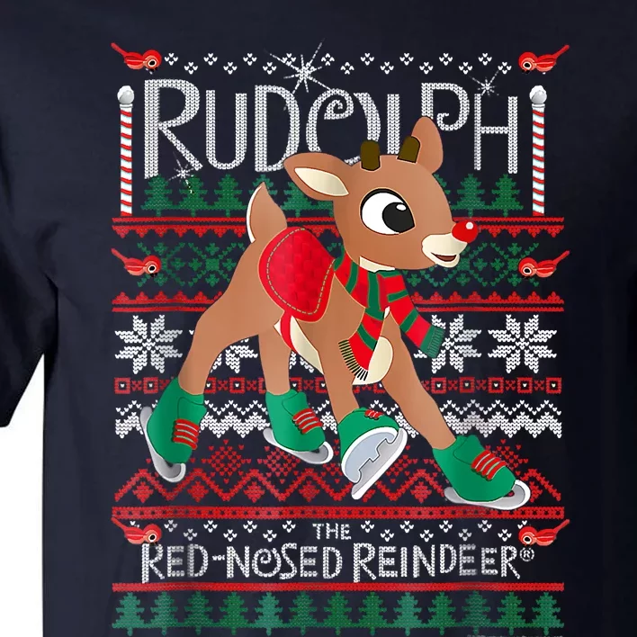 Cute Rudolph The Red Nosed Reindeer Christmas Special Xmas Tall T-Shirt