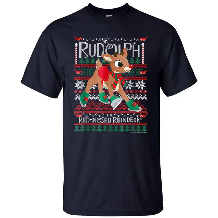 Cute Rudolph The Red Nosed Reindeer Christmas Special Xmas Tall T-Shirt