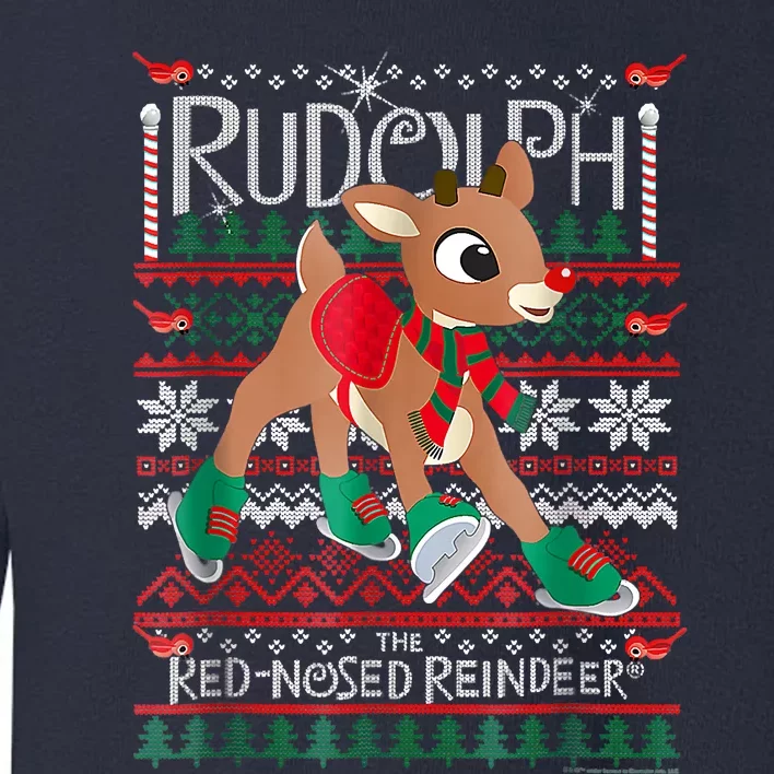 Cute Rudolph The Red Nosed Reindeer Christmas Special Xmas Toddler Sweatshirt