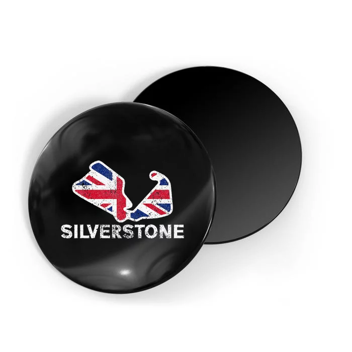 Car Racing Track In England Silverstone Circuit Racing Fans Magnet