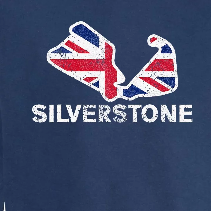 Car Racing Track In England Silverstone Circuit Racing Fans Garment-Dyed Sweatshirt