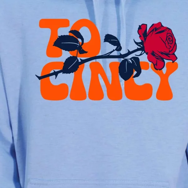 Cincy Rose To Cincy Unisex Surf Hoodie