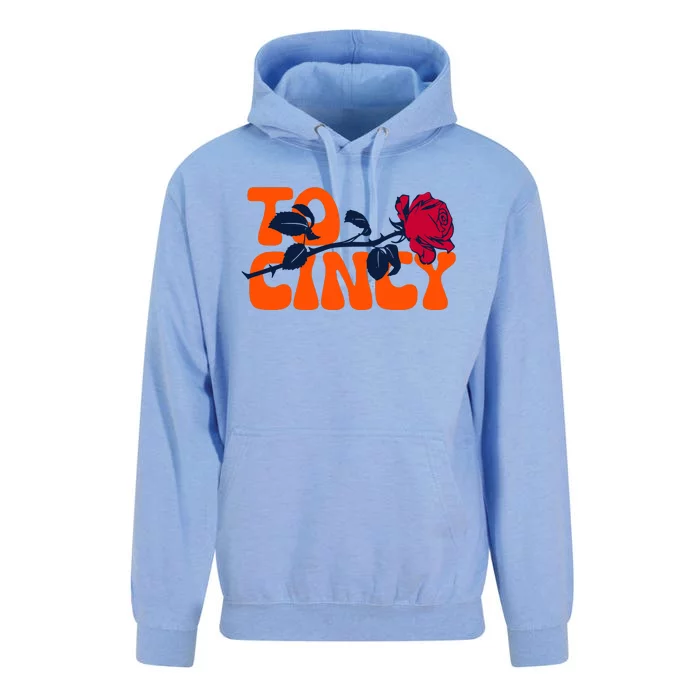 Cincy Rose To Cincy Unisex Surf Hoodie