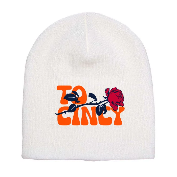 Cincy Rose To Cincy Short Acrylic Beanie