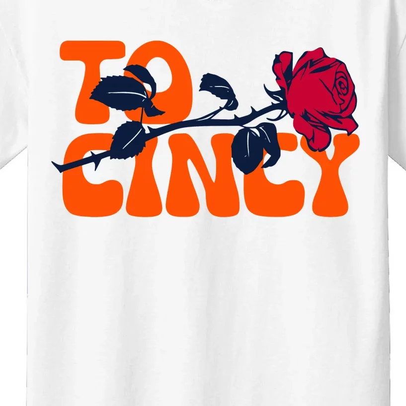 Cincy Rose To Cincy Kids T-Shirt