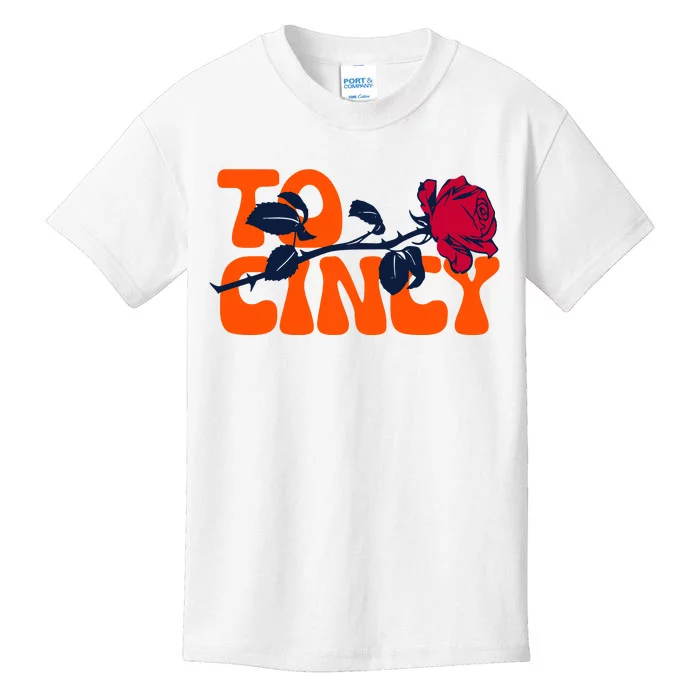 Cincy Rose To Cincy Kids T-Shirt