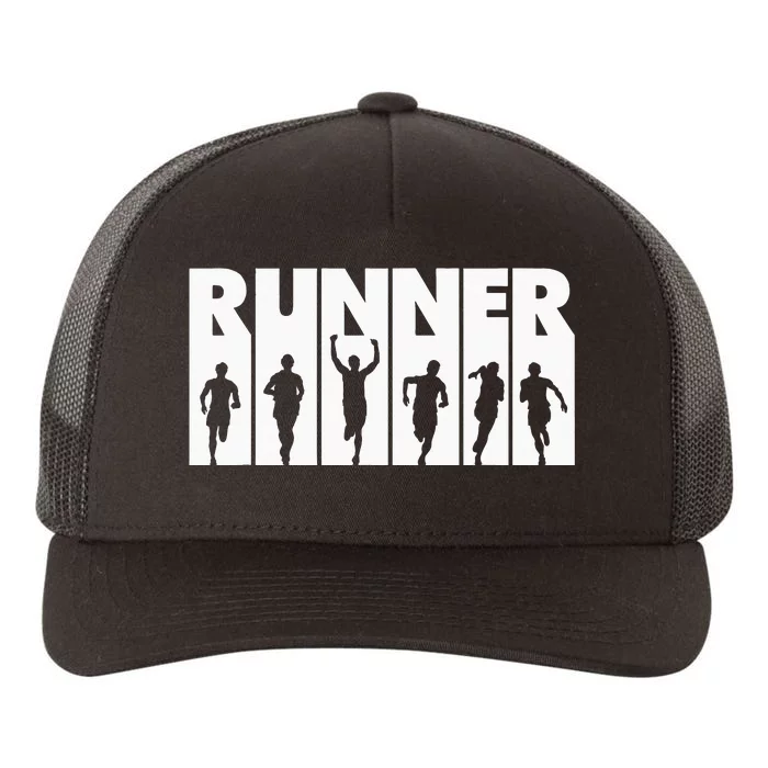 Cool Runner Triathlon Athlete Cross Country Running Tee Yupoong Adult 5-Panel Trucker Hat