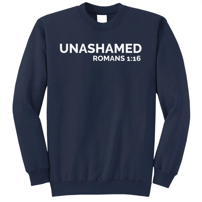 Christian Romans Unashamed Jesus Cross Sweatshirt