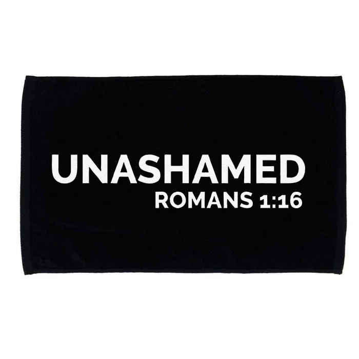 Christian Romans Unashamed Jesus Cross Microfiber Hand Towel