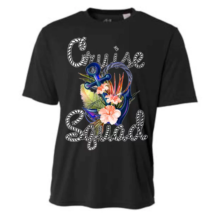 Cruise Squad Anchor Cooling Performance Crew T-Shirt