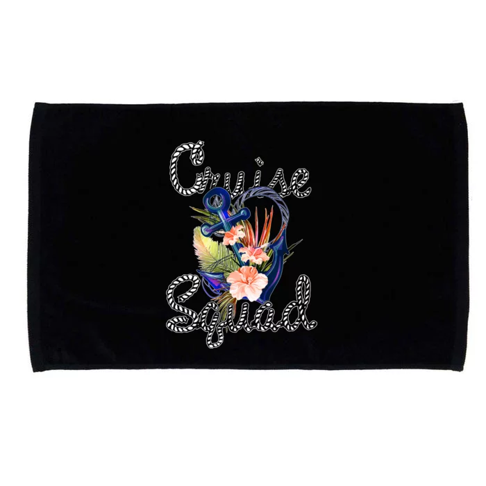 Cruise Squad Anchor Microfiber Hand Towel