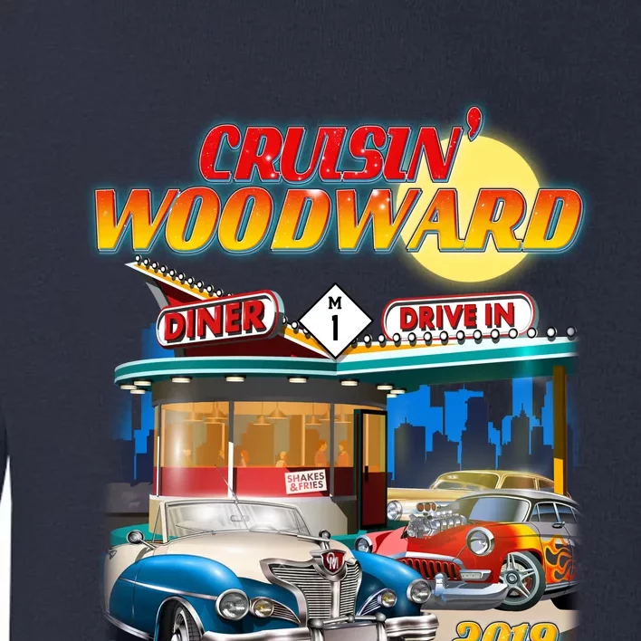 Cruisin' Woodward Diner Day time Toddler Sweatshirt