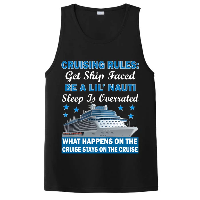 Cruising Rules Get Ship Faced Funny Cruise Performance Tank