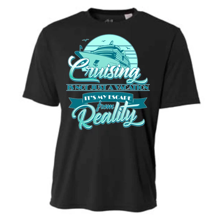 Cruising Vacation Escape From reality Cooling Performance Crew T-Shirt