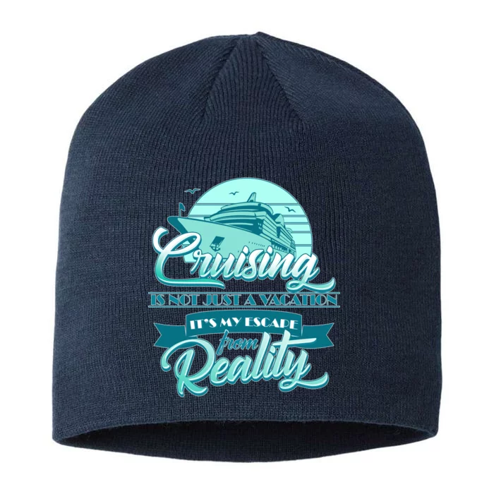 Cruising Vacation Escape From reality 8 1/2in Sustainable Knit Beanie