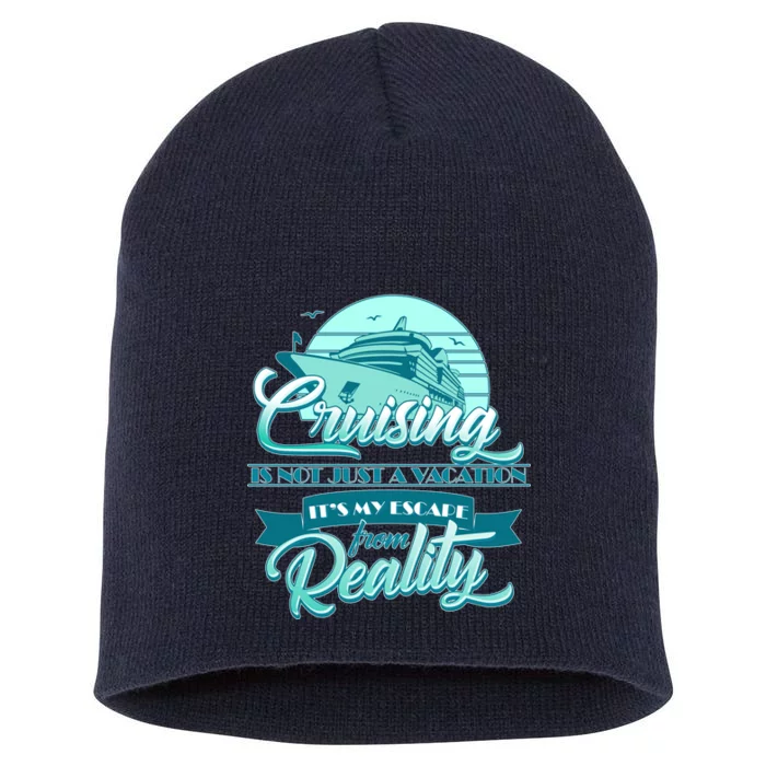 Cruising Vacation Escape From reality Short Acrylic Beanie