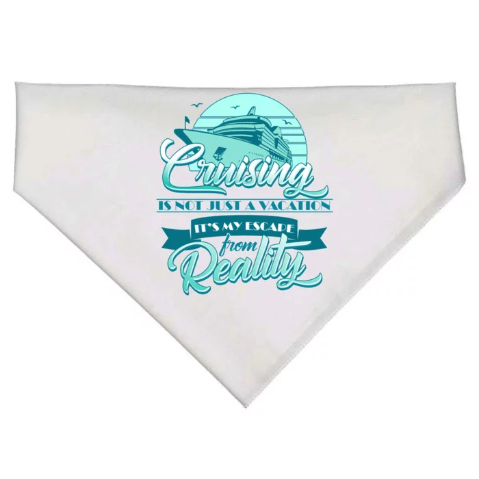 Cruising Vacation Escape From reality USA-Made Doggie Bandana