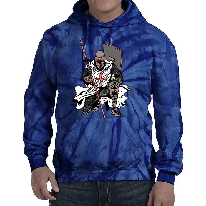 Crusader Knight Tie Dye Hoodie