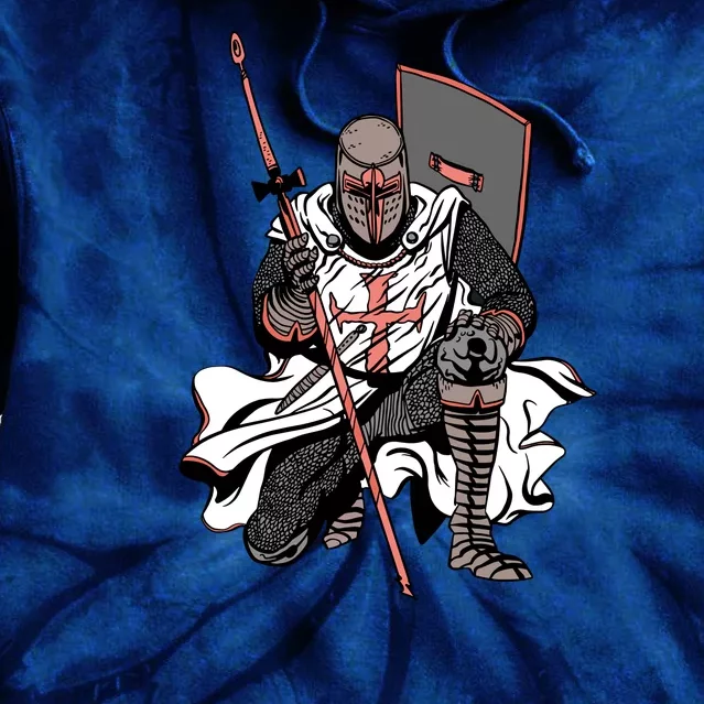 Crusader Knight Tie Dye Hoodie