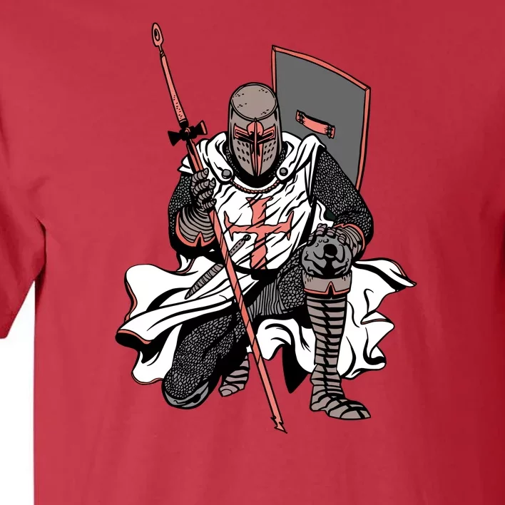 Crusader Knight Tall T-Shirt