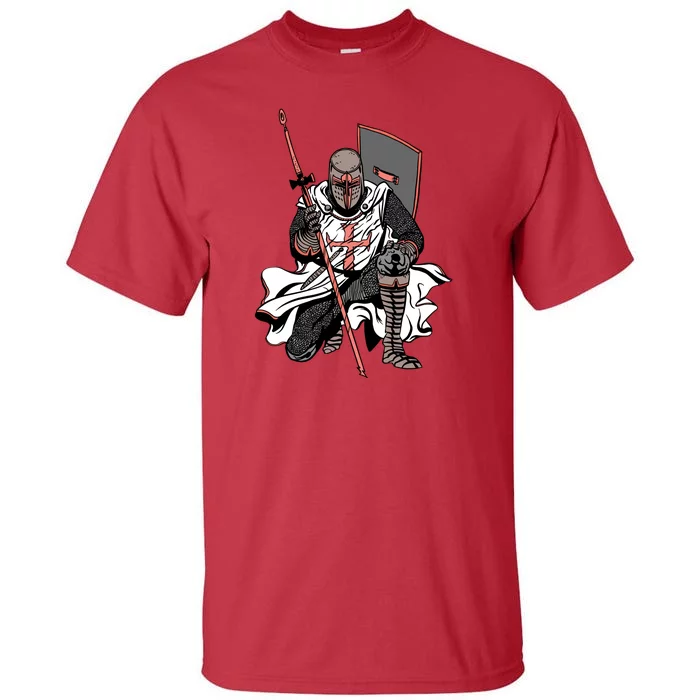 Crusader Knight Tall T-Shirt