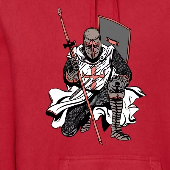 Crusader Knight Premium Hoodie