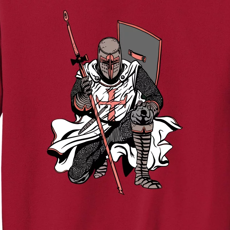 Crusader Knight Tall Sweatshirt