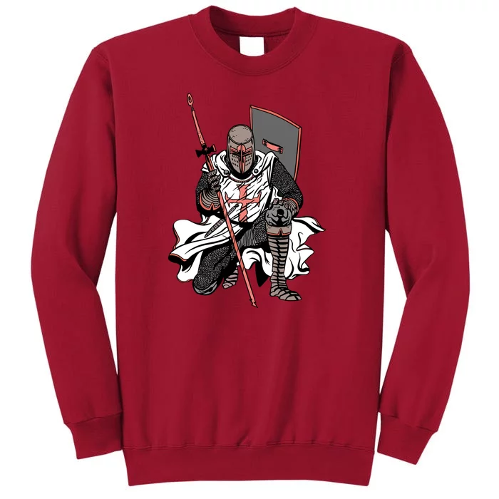 Crusader Knight Tall Sweatshirt