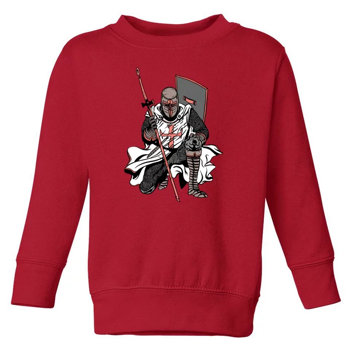 Crusader Knight Toddler Sweatshirt