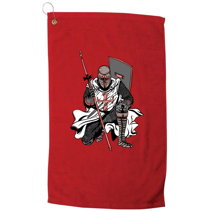 Crusader Knight Platinum Collection Golf Towel