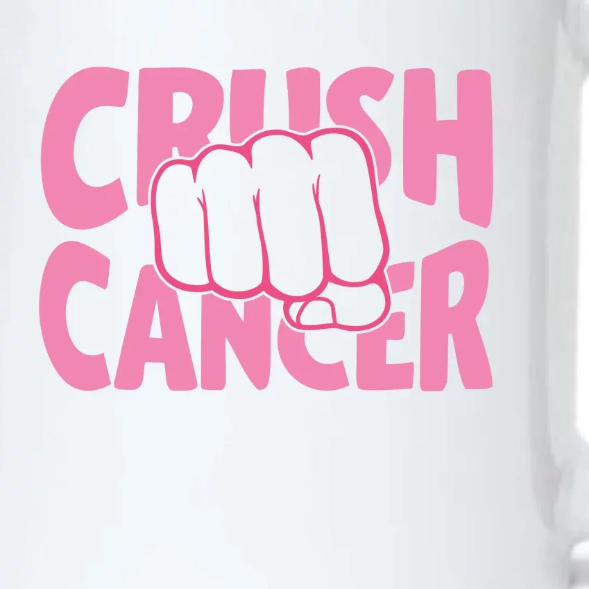 Crush Cancer Black Color Changing Mug