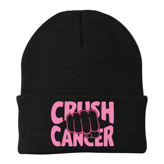 Crush Cancer Knit Cap Winter Beanie