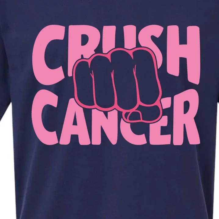 Crush Cancer Sueded Cloud Jersey T-Shirt