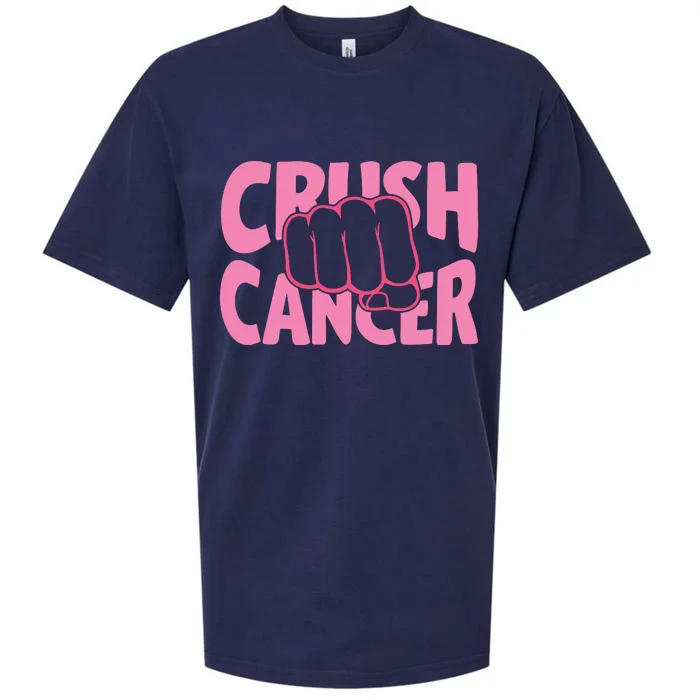 Crush Cancer Sueded Cloud Jersey T-Shirt